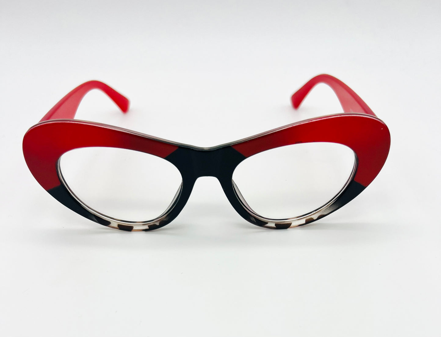 Red/Cat Eye-Glasses